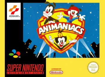 Animaniacs (Europe) box cover front